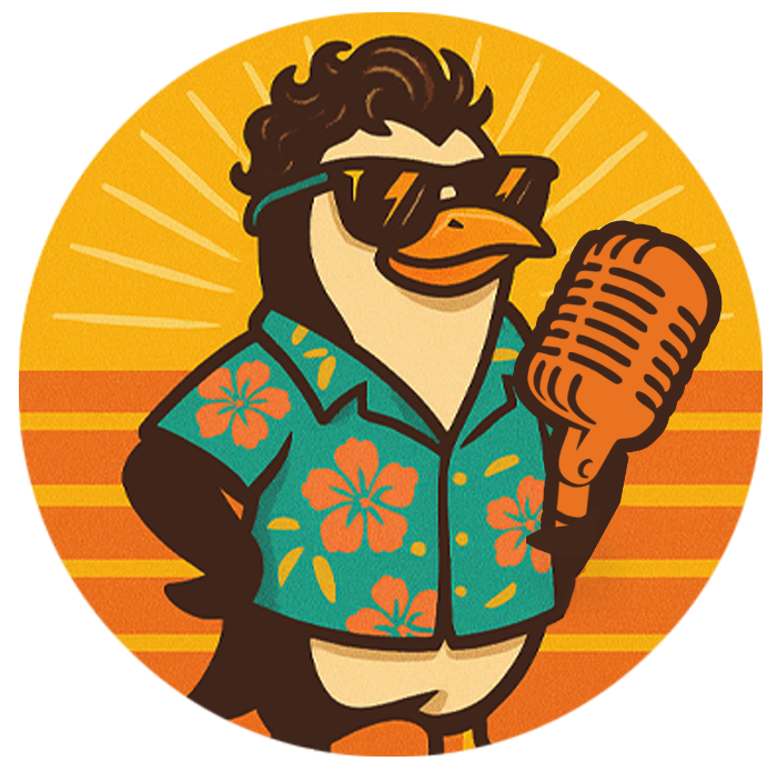 Penguin-Cool. Rock-Solid. LIT: Pedro Yeira